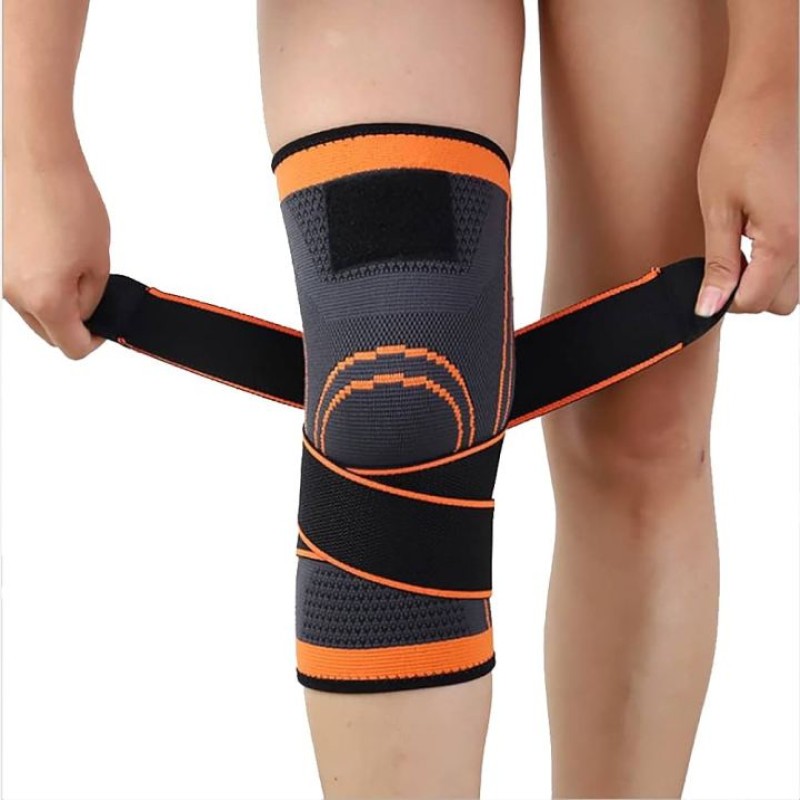 Dark Orange Colour (১ পায়ের ) Knee Pain Reducer Knee pad