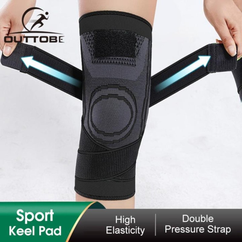 Gray Colour (১ পায়ের ) Knee Pain Reducer Knee pad