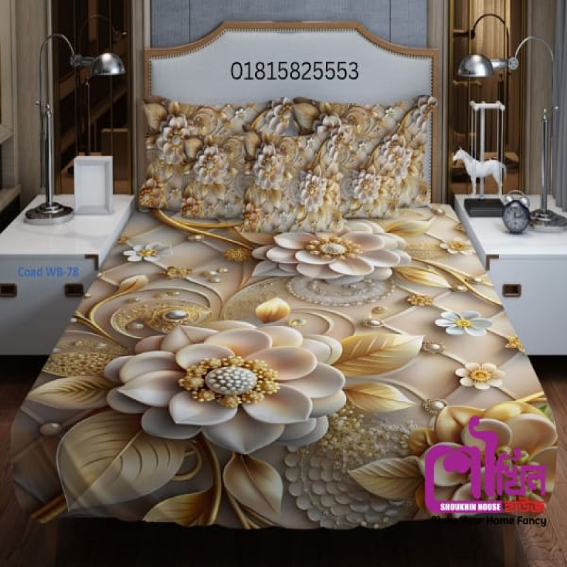 3D Bedsheet ( Coad WB-78)