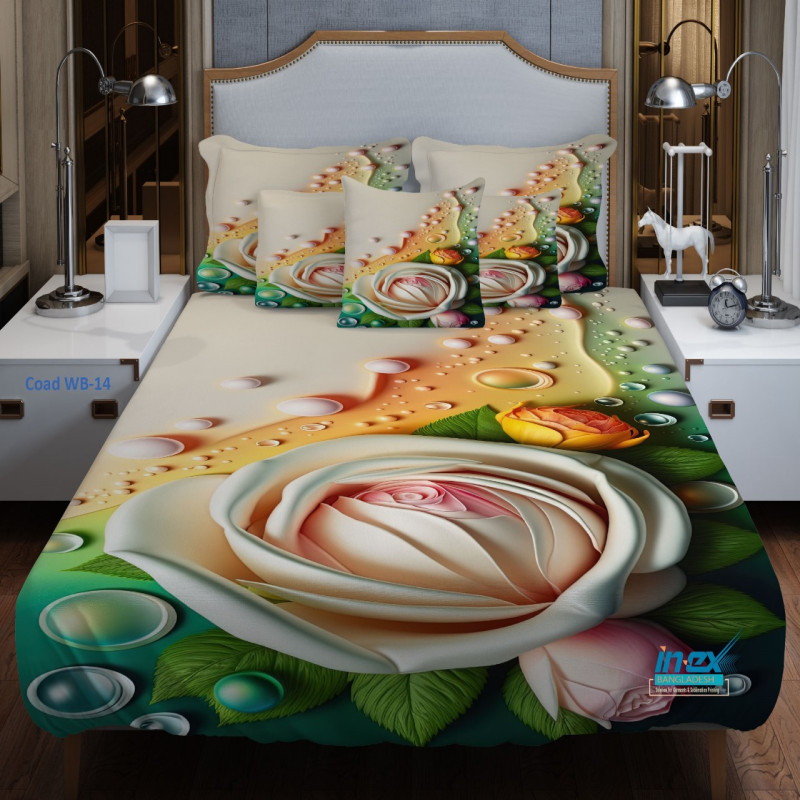 3D Bedsheet ( Coad WB-14)