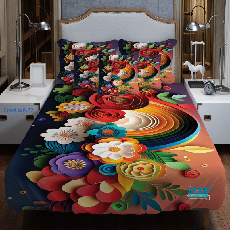 3D Bedsheet ( Coad WB-27)