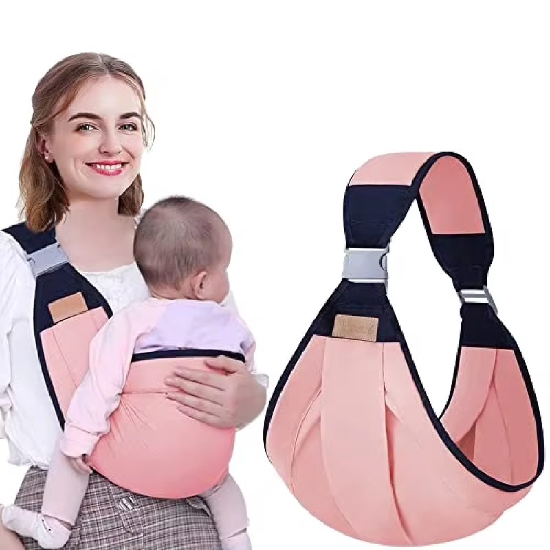 Baby Sling Carrier Bag  (Pink Design)