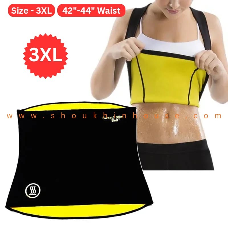 Sweat Slim Belt For Men and Women _Size _ 3XL