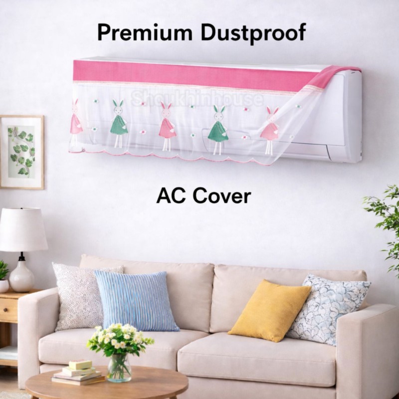 Premium Ac Cover_Pink Doll