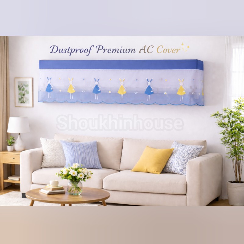 Premium Ac Cover _Blue Doll