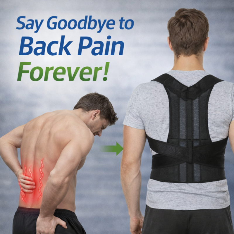 Back Posture Support Belt _ 100% Premium_কার্যকরী